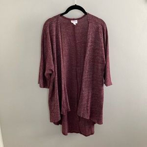 2/$15 ❤️💜 LuLaRoe cardigan ❤️💜 small ❤️💜 maroon